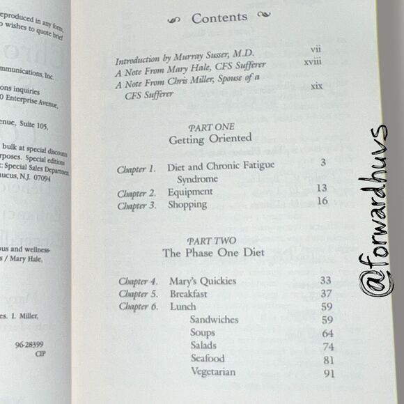 The Chronic Fatigue Syndrome Cookbook – Paperback Edition - Picture 6 of 9